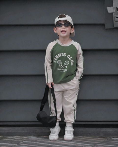 Bộ Dài Tay Raglan Tennis Club