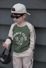 Bộ Dài Tay Raglan Tennis Club