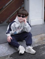 Bộ Nỉ 2 Da Dài Tay Hoodie Athletic