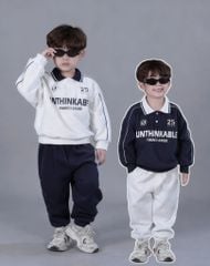 Bộ Nỉ 2 Da Dài Tay Phối Màu Unthinkable