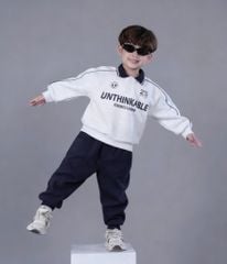 Bộ Nỉ 2 Da Dài Tay Phối Màu Unthinkable