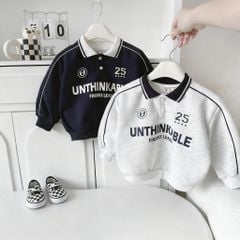 Bộ Nỉ 2 Da Dài Tay Phối Màu Unthinkable