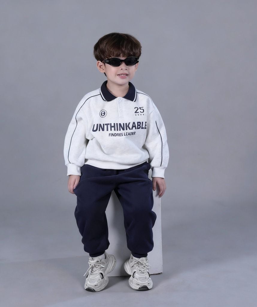 Bộ Nỉ 2 Da Dài Tay Phối Màu Unthinkable