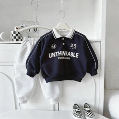 Bộ Nỉ 2 Da Dài Tay Phối Màu Unthinkable