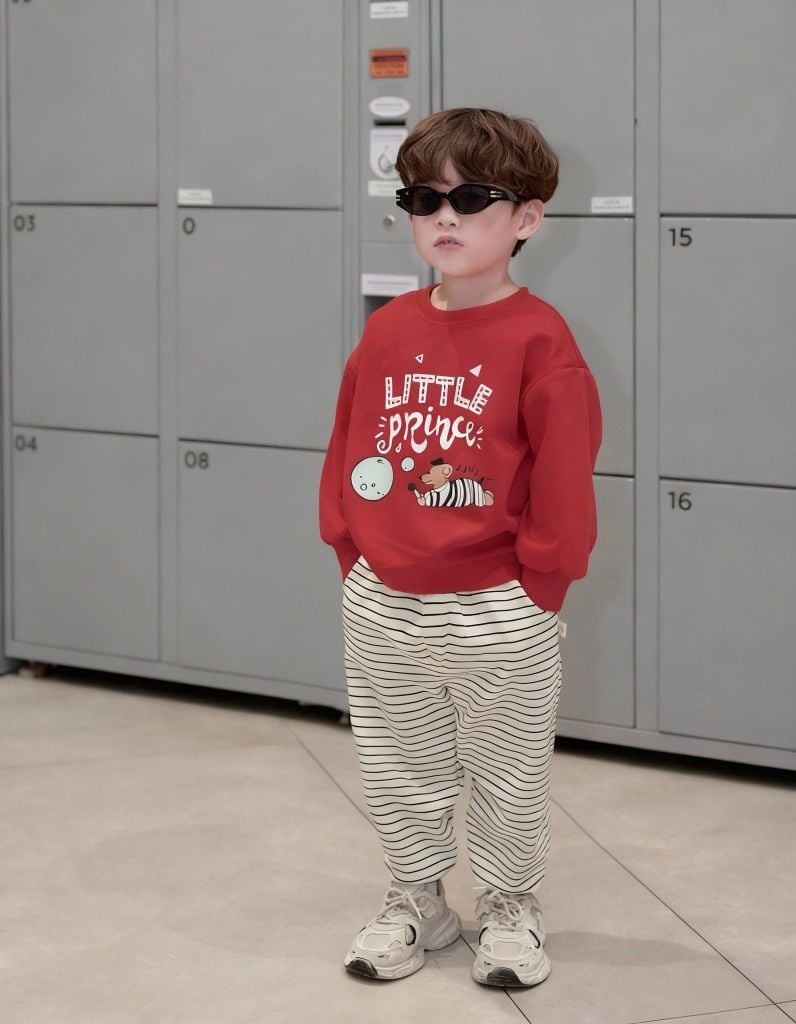 Bộ Nỉ Bé Trai Little Prince