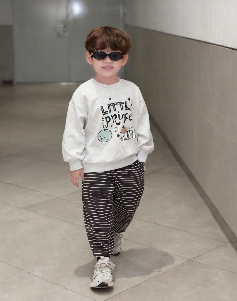 Bộ Nỉ Bé Trai Little Prince