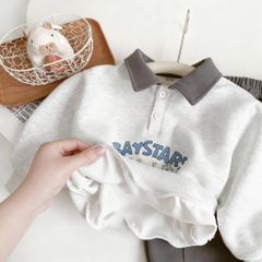 Bộ Nỉ Dài Tay Polo BabyStars