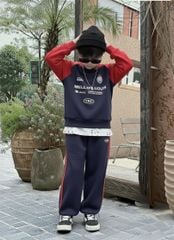 Bộ Nỉ Dài Tay Thể Thao Sporty Năng Động