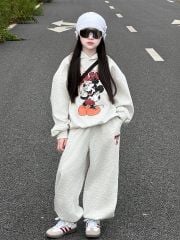 Bộ Nỉ Mickey Siêu Yêu 2 Da Cao Cấp