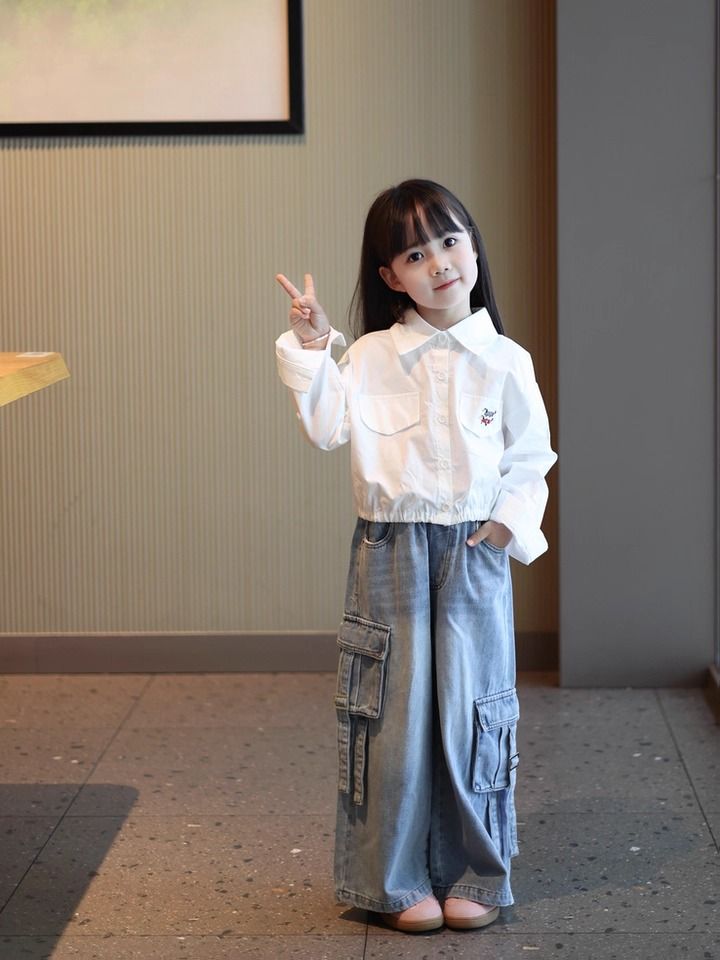 Quần Jean Ống Suông Túi Hộp Wash Màu Hottrend