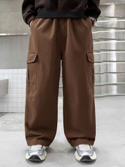 Quần Dài Kaki Túi Hộp From Suông Cool Ngầu