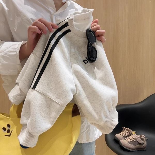 Set Nỉ Da Cá Thể Thao Form Rộng Quần Bo Gấu