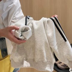 Set Nỉ Da Cá Thể Thao Form Rộng Quần Bo Gấu