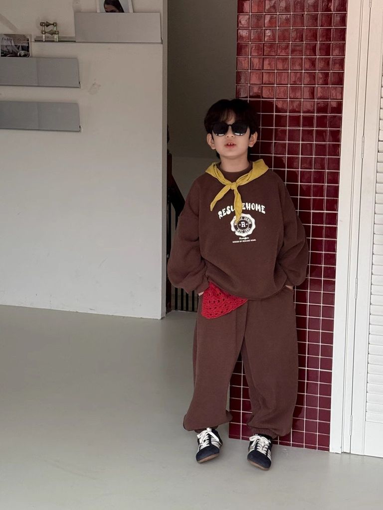 Set Nỉ Phong Cách Hàn Quốc Thu Đông Sang Xịn