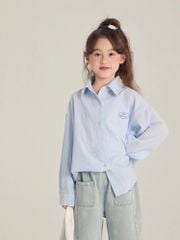 Set Sơ Mi Dài Tay Mix Quần Jean Giặt Mài Cá Tính