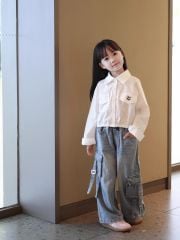 Quần Jean Ống Suông Túi Hộp Wash Màu Hottrend