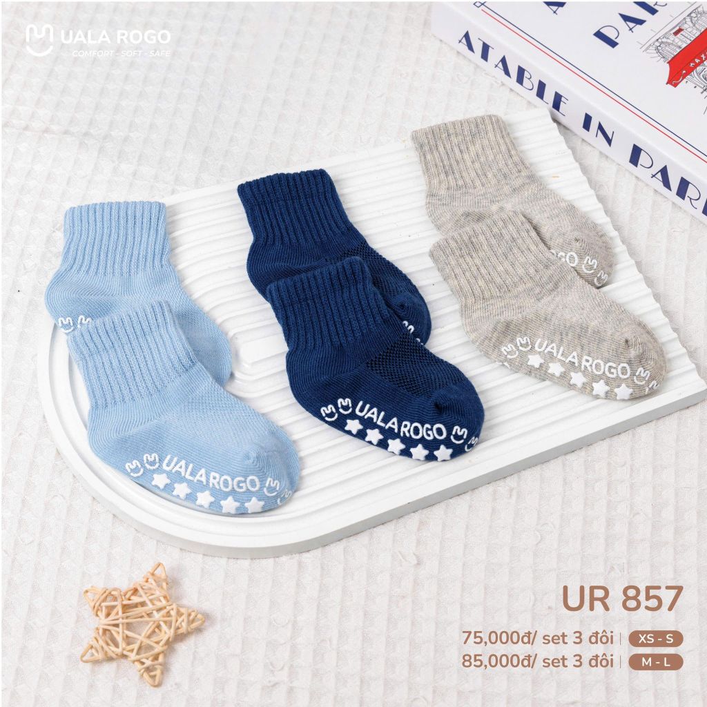 Set 3 Đôi Tất Vớ Uala Rogo