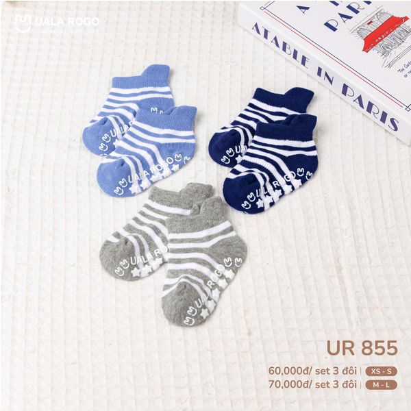 Set 3 Đôi Tất Vớ Uala Rogo
