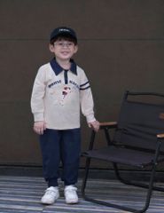 Bộ Dài Tay Polo Horse Racing