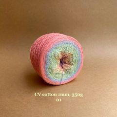 Cầu vồng cotton 1mm, 350g, Chou.ihandmade
