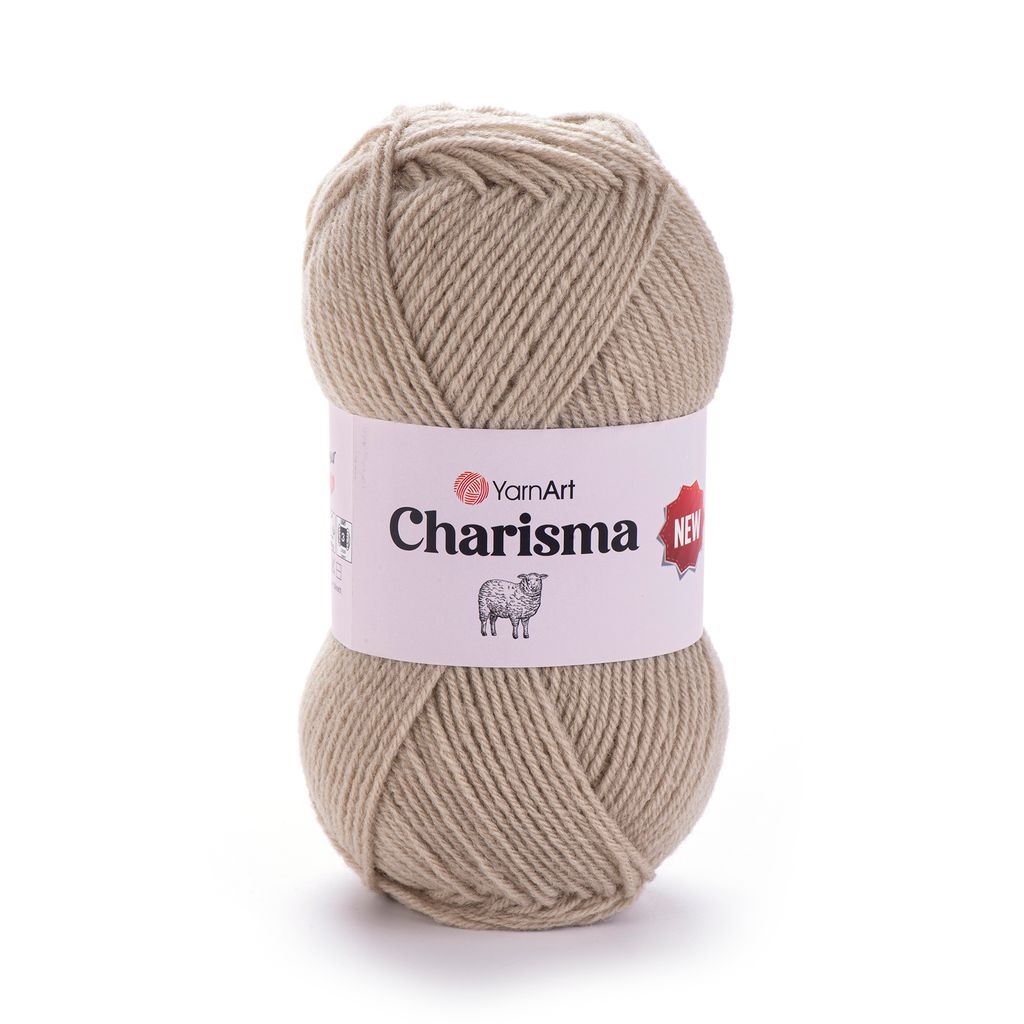 Len Charisma - Yarnart, 100g - 200m, đan móc áo, váy, khăn choàng cổ