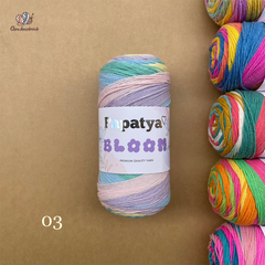 Len Bloom - Papatya, 100g - 335m, dùng để đan móc