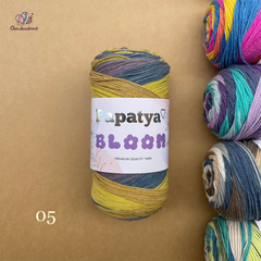 Len Bloom - Papatya, 100g - 335m, dùng để đan móc