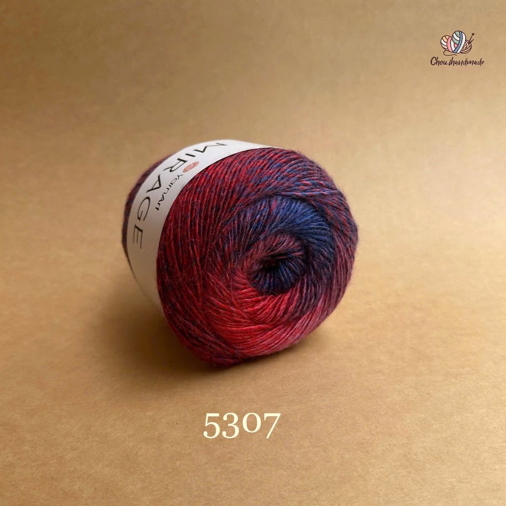 Len loang Mirage - Yarnart, 150g - 500m, đan móc áo, váy, khăn