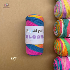 Len Bloom - Papatya, 100g - 335m, dùng để đan móc