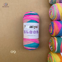 Len Bloom - Papatya, 100g - 335m, dùng để đan móc