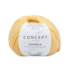 Len Eunoia - Katia, 50g - 160m, dùng để đan móc áo, khăn