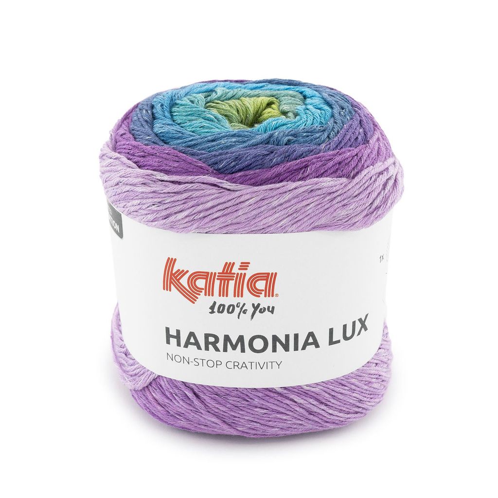 Sợi Harmonia Lux - Katia, 150g - 475m, đan móc áo, khăn