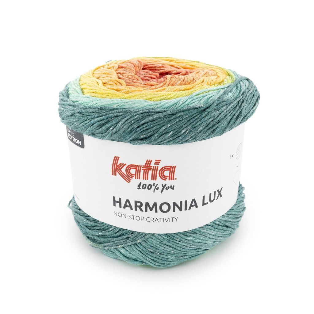 Sợi Harmonia Lux - Katia, 150g - 475m, đan móc áo, khăn