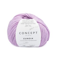 Len Eunoia - Katia, 50g - 160m, dùng để đan móc áo, khăn