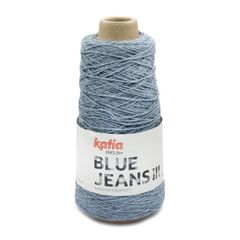 Sợi Blue Jeans III - Katia, 100g - 310m, dùng để đan móc áo, khăn