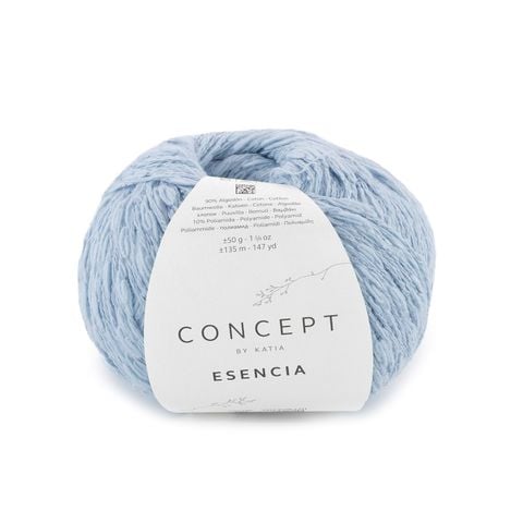 Sợi Esencia - Katia, 50g - 135m, dùng để đan móc áo, khăn