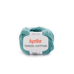 Sợi Tencel Cotton - Katia, 50g - 120m, dùng để đan móc áo, khăn