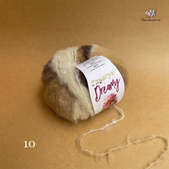 Len Dreamy - Papatya, 100g - 240m, dùng để đan móc áo, khăn, mũ