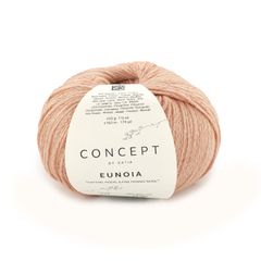 Len Eunoia - Katia, 50g - 160m, dùng để đan móc áo, khăn