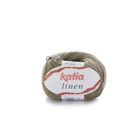 Sợi Linen - Katia, 50g - 112m, dùng để đan móc áo, khăn, túi