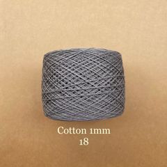 Sợi Cotton 1mm, 300g, đan móc áo, váy, khăn