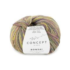 Sợi Bonsai - Katia, 50g - 140m, dùng để đan móc áo, khăn