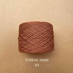Sợi Cotton 1mm, 300g, đan móc áo, váy, khăn