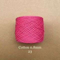 Sợi Cotton 0.8mm, 300g, đan móc áo, váy, khăn