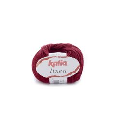Sợi Linen - Katia, 50g - 112m, dùng để đan móc áo, khăn, túi