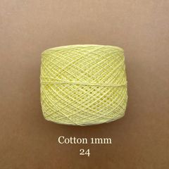 Sợi Cotton 1mm, 300g, đan móc áo, váy, khăn
