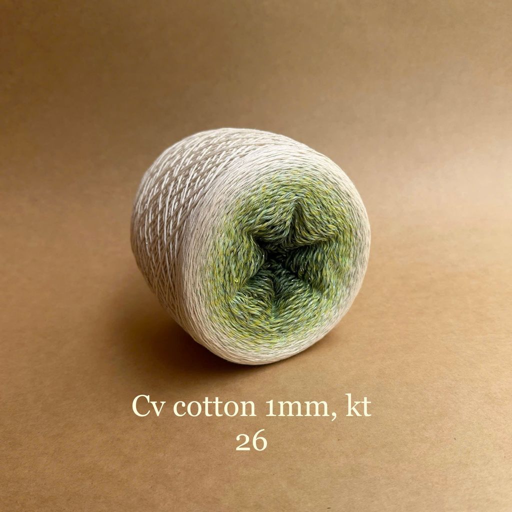 Sợi cầu vồng Cotton 1mm, kim tuyến
