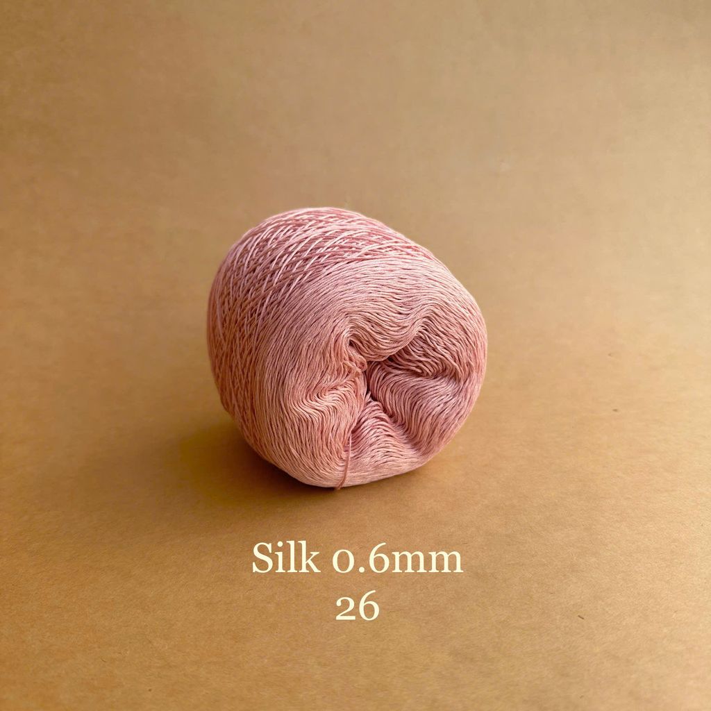 Cuộn sợi 100% Silk 0.6mm, 150g