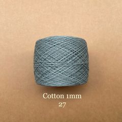 Sợi Cotton 1mm, 300g, đan móc áo, váy, khăn