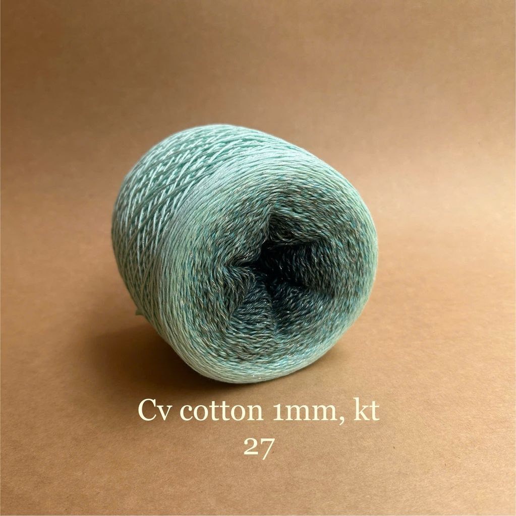 Sợi cầu vồng Cotton 1mm, kim tuyến